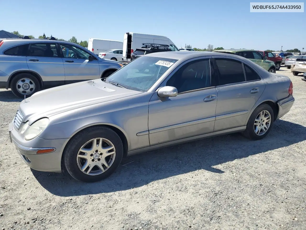 2004 Mercedes-Benz E 320 VIN: WDBUF65J74A433950 Lot: 53782435