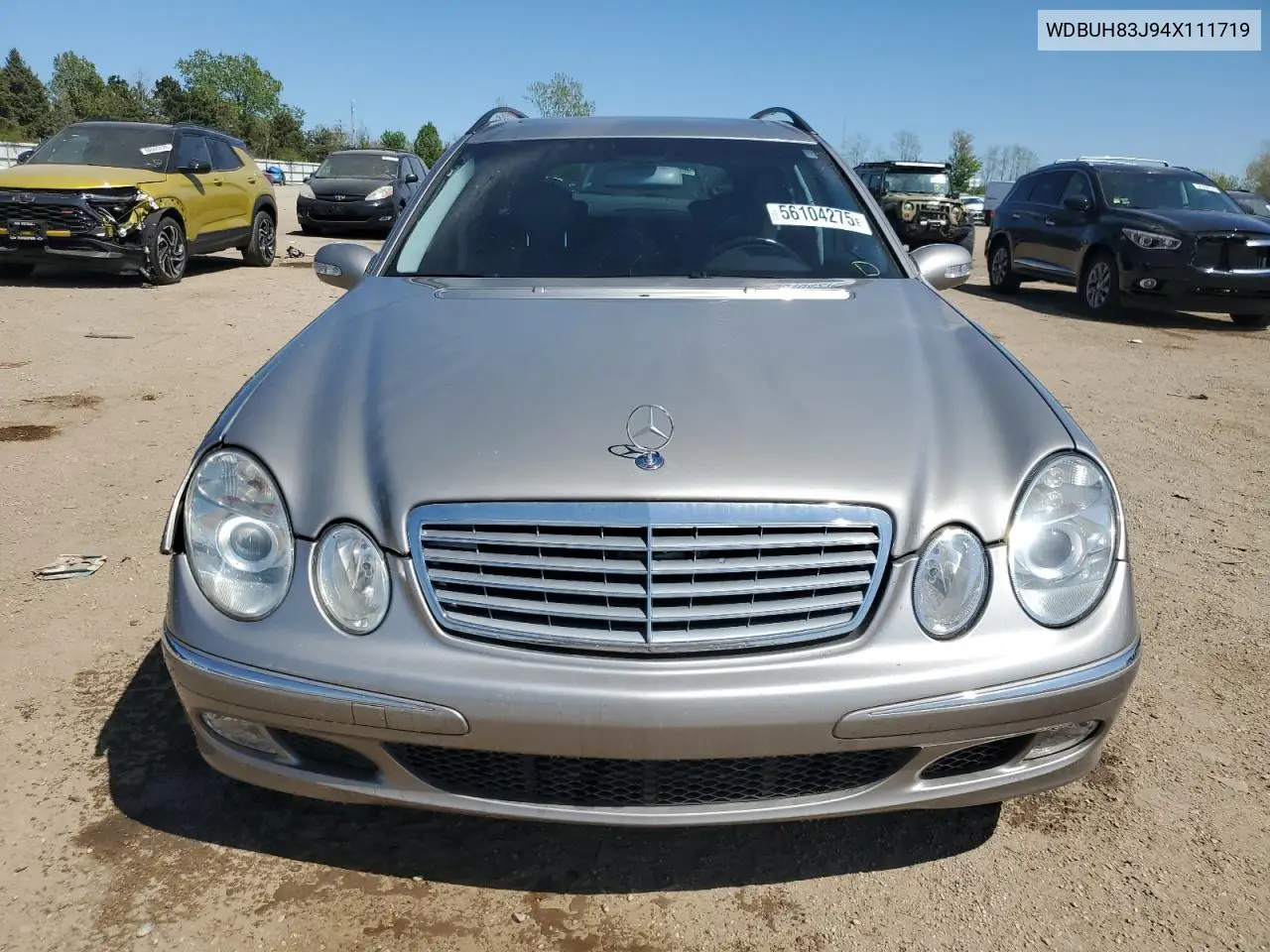 2004 Mercedes-Benz E 500 4Matic VIN: WDBUH83J94X111719 Lot: 56104275