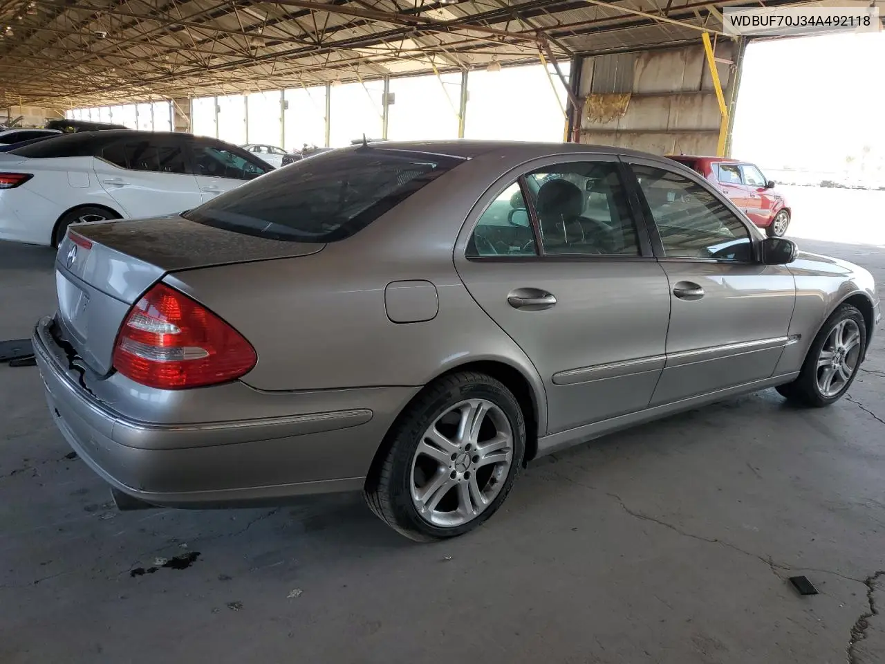 2004 Mercedes-Benz E 500 VIN: WDBUF70J34A492118 Lot: 56746975