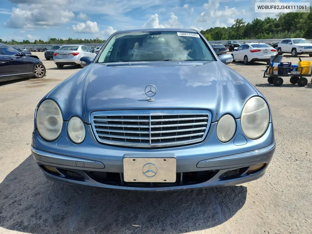 2004 Mercedes-Benz E 320 4Matic VIN: WDBUF82J34X111061 Lot: 58817535