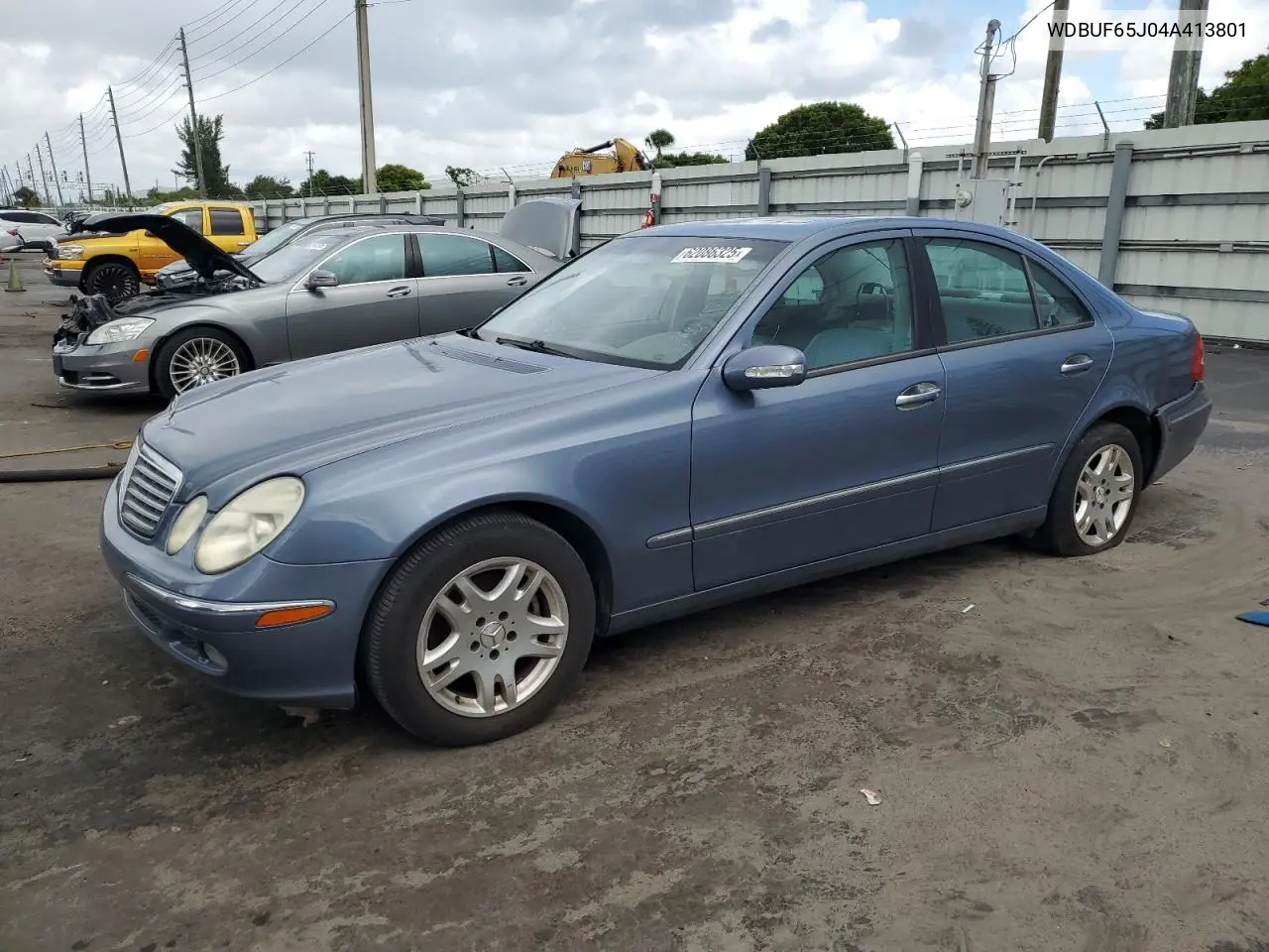 2004 Mercedes-Benz E 320 VIN: WDBUF65J04A413801 Lot: 62086325