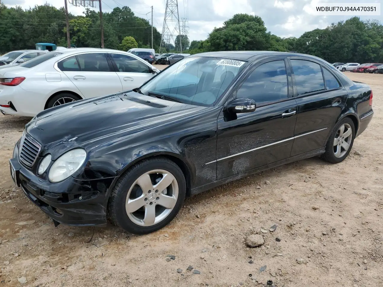 2004 Mercedes-Benz E 500 VIN: WDBUF70J94A470351 Lot: 62806805