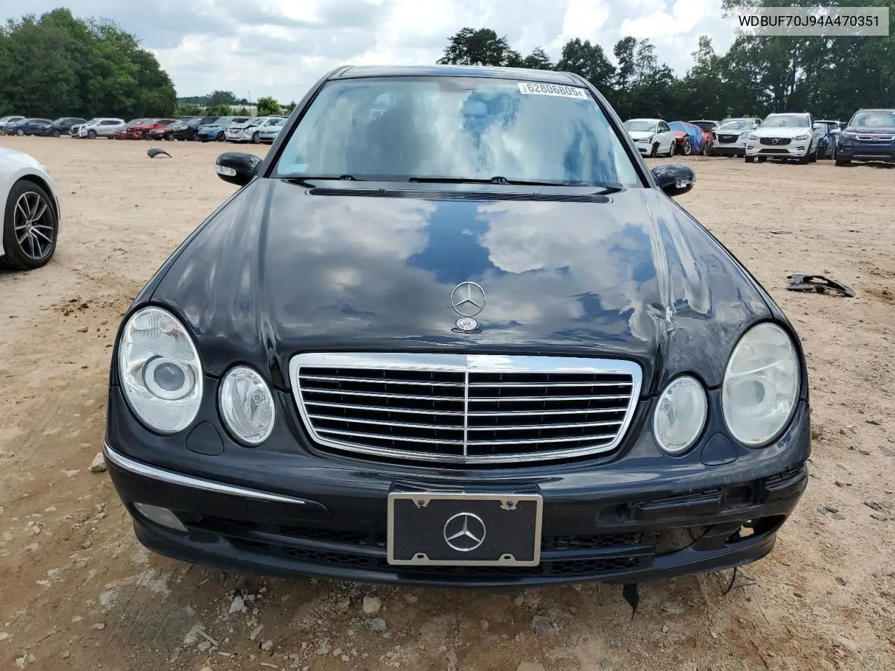 2004 Mercedes-Benz E 500 VIN: WDBUF70J94A470351 Lot: 62806805