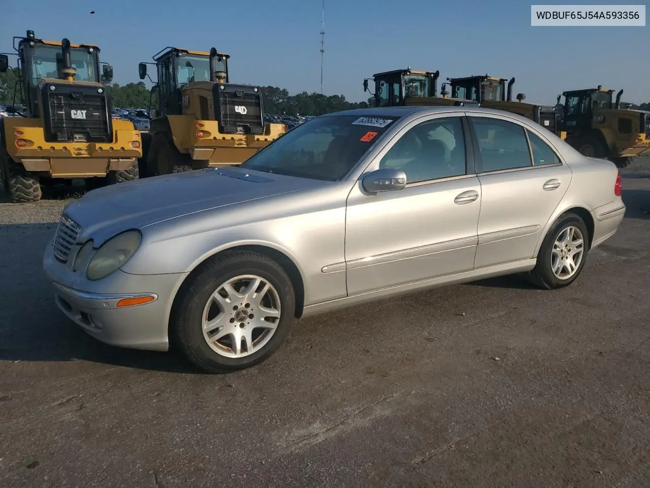 2004 Mercedes-Benz E 320 VIN: WDBUF65J54A593356 Lot: 62862975