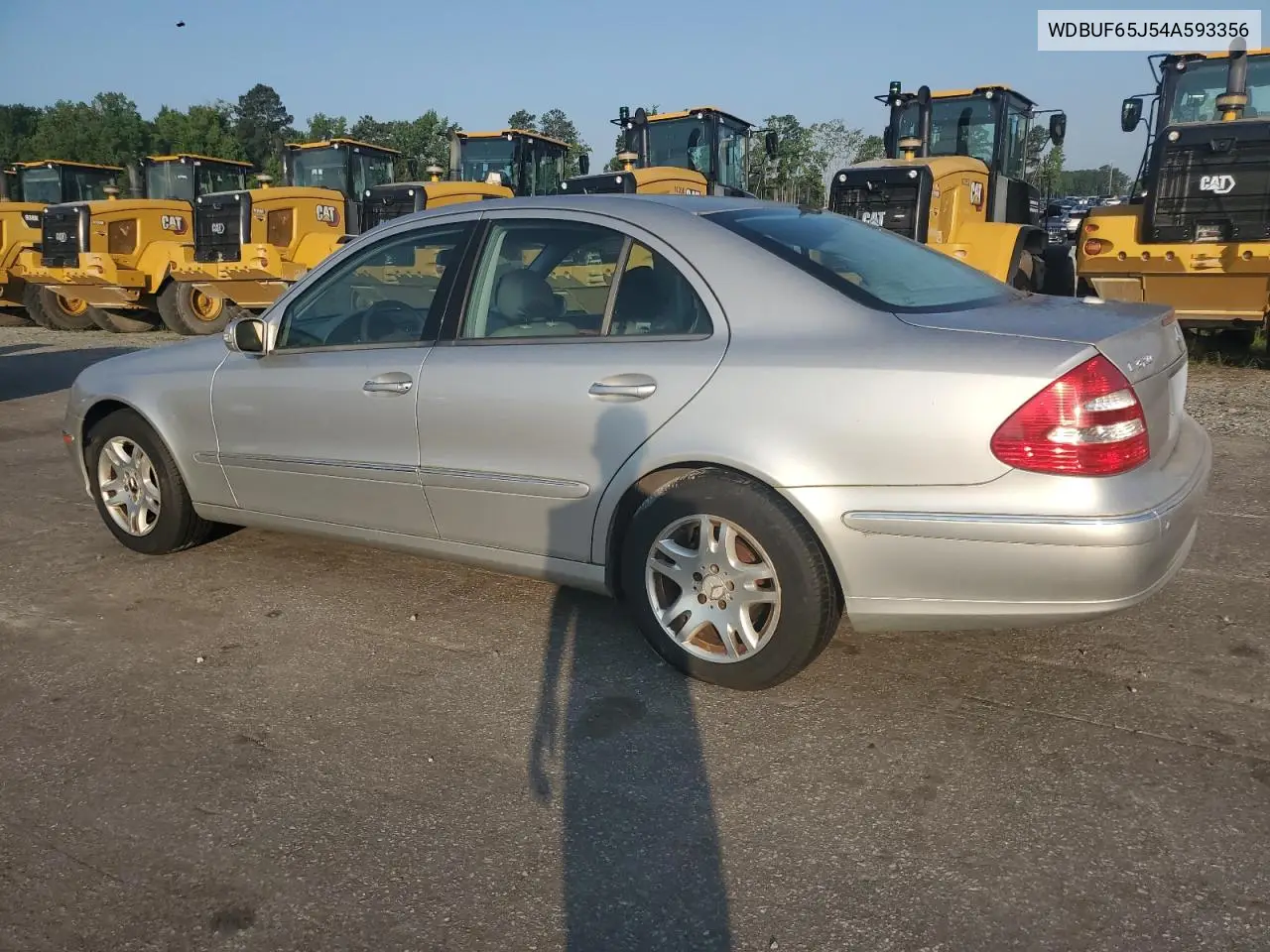 2004 Mercedes-Benz E 320 VIN: WDBUF65J54A593356 Lot: 62862975