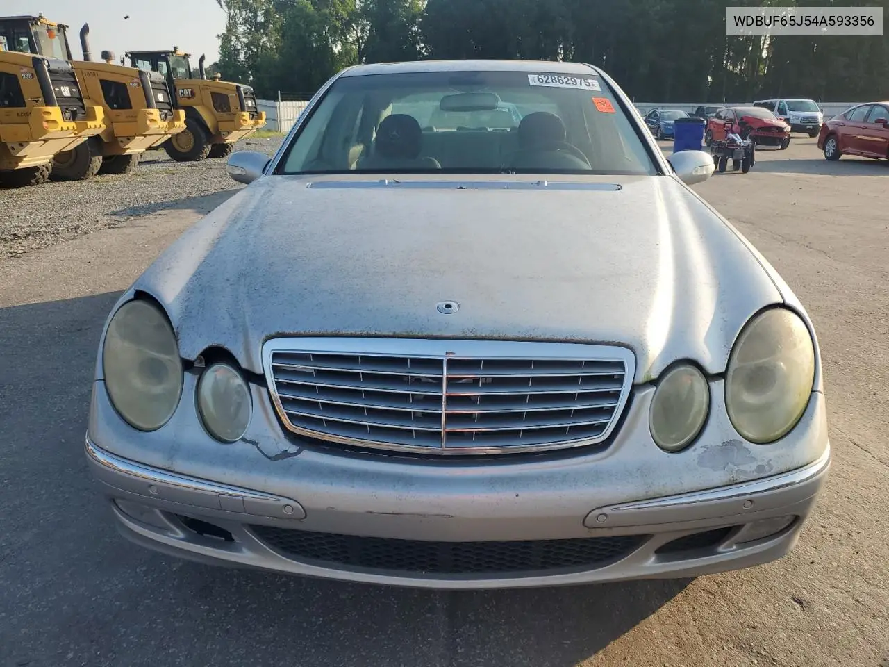 2004 Mercedes-Benz E 320 VIN: WDBUF65J54A593356 Lot: 62862975
