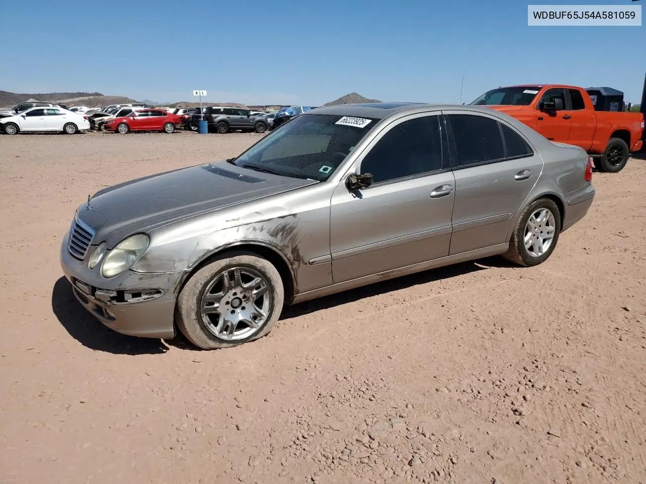 2004 Mercedes-Benz E 320 VIN: WDBUF65J54A581059 Lot: 66223925