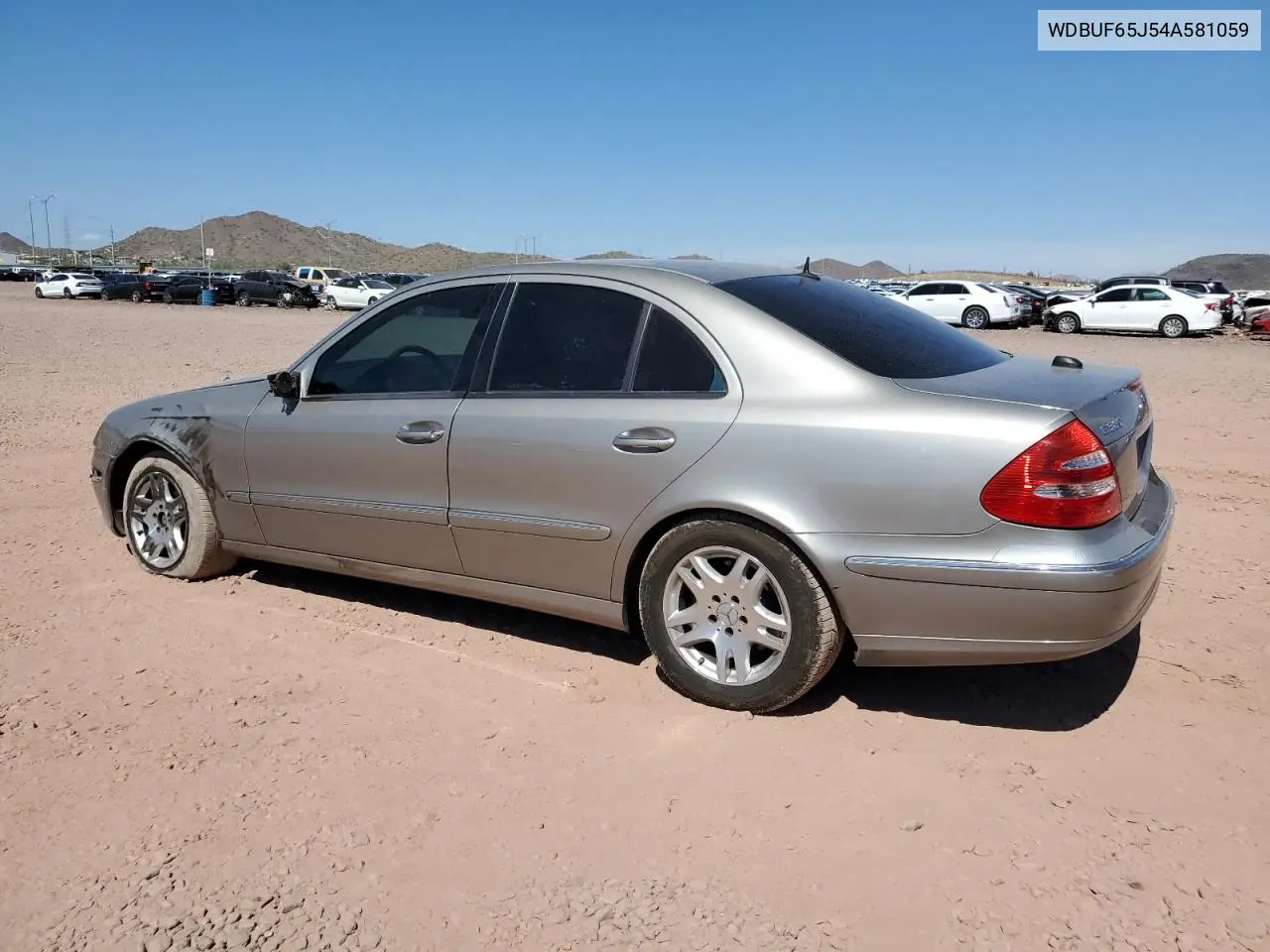 2004 Mercedes-Benz E 320 VIN: WDBUF65J54A581059 Lot: 66223925
