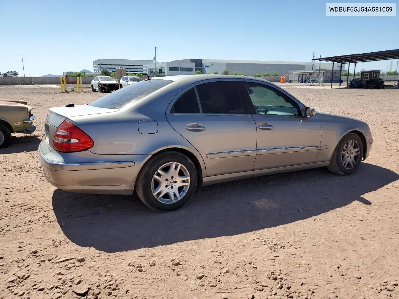 2004 Mercedes-Benz E 320 VIN: WDBUF65J54A581059 Lot: 66223925