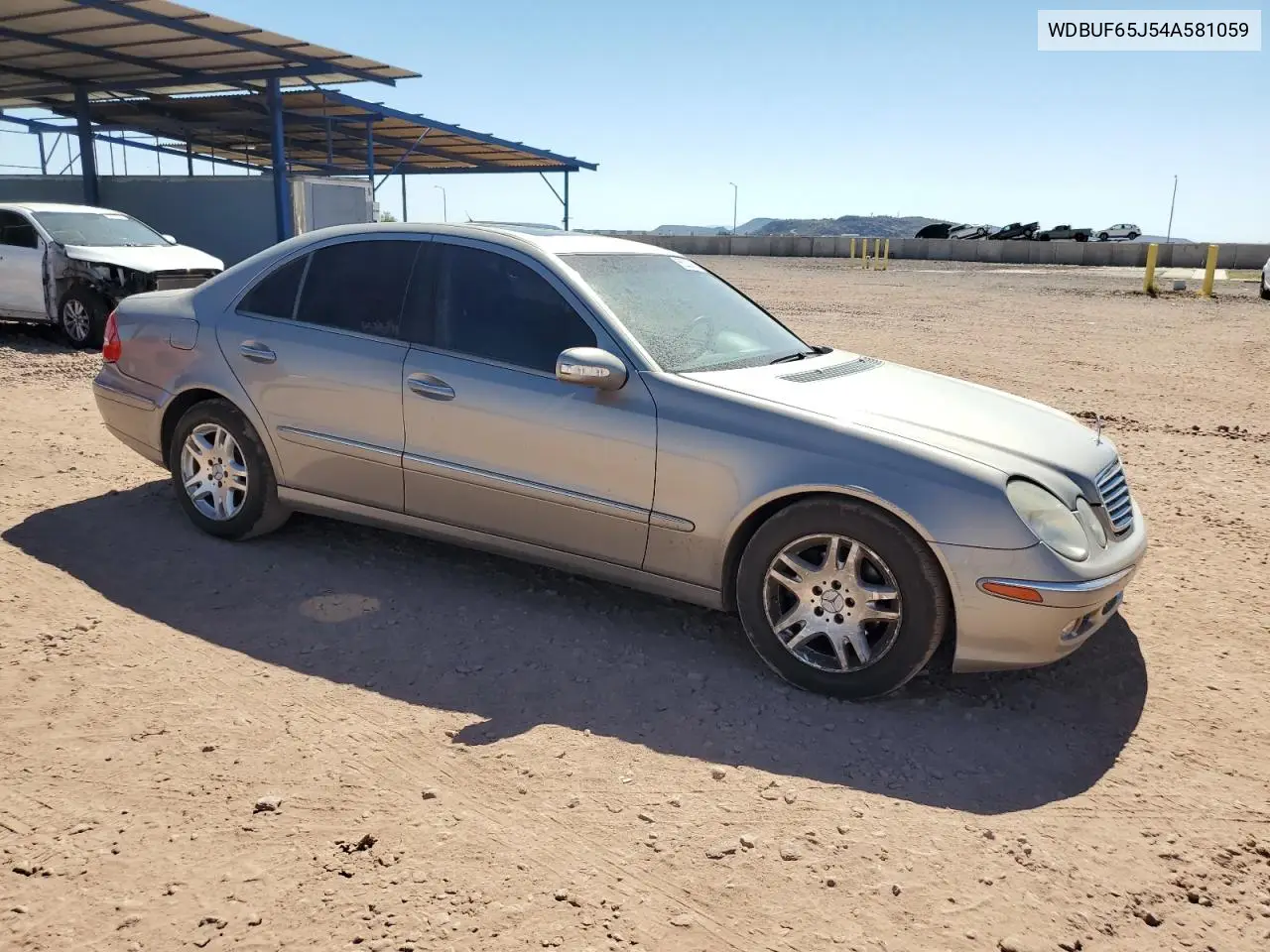 2004 Mercedes-Benz E 320 VIN: WDBUF65J54A581059 Lot: 66223925