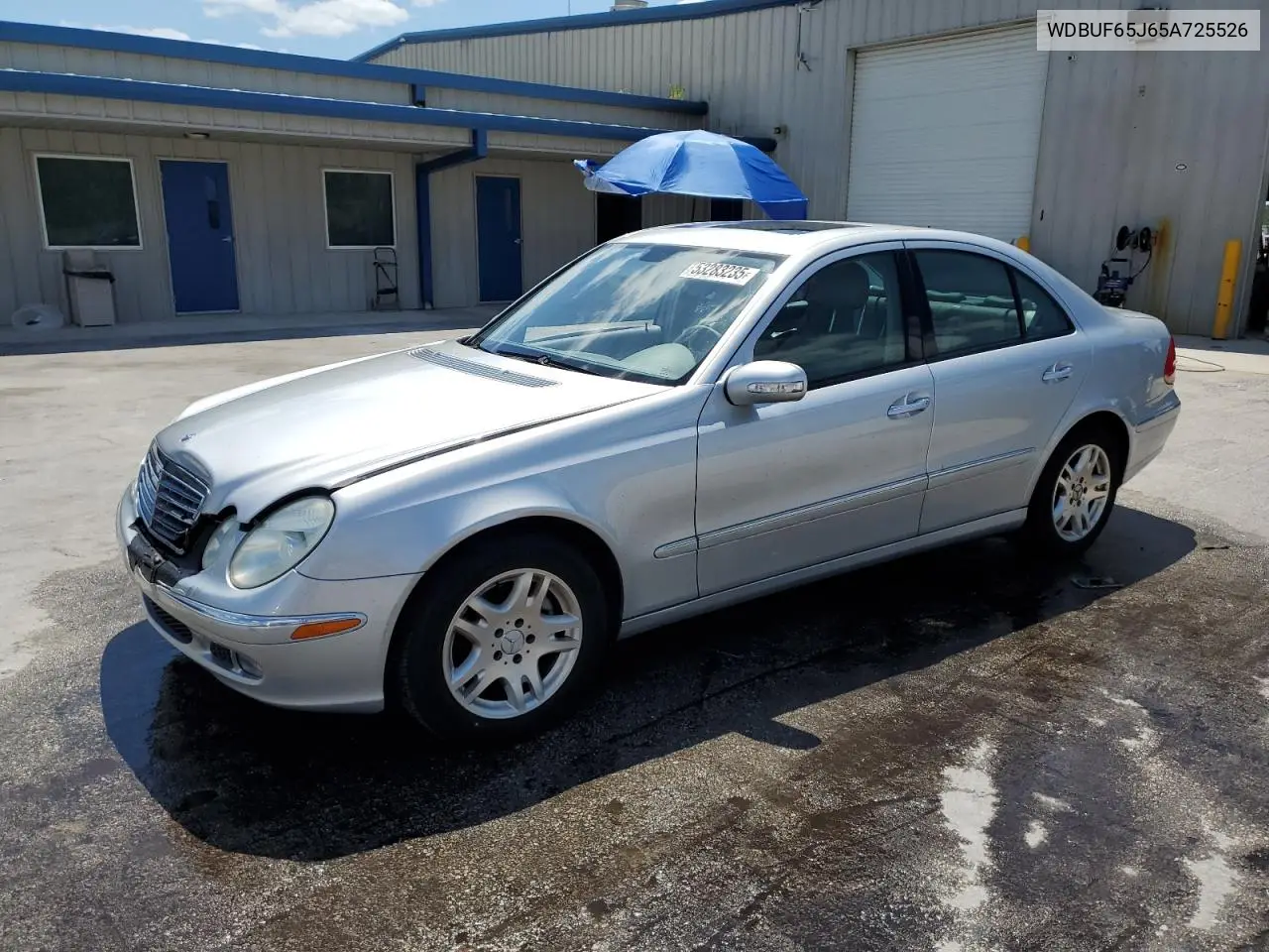 2005 Mercedes-Benz E 320 VIN: WDBUF65J65A725526 Lot: 53283235