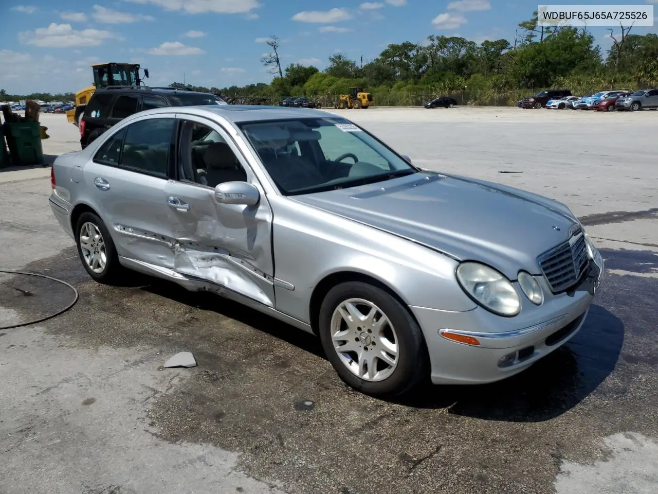 2005 Mercedes-Benz E 320 VIN: WDBUF65J65A725526 Lot: 53283235
