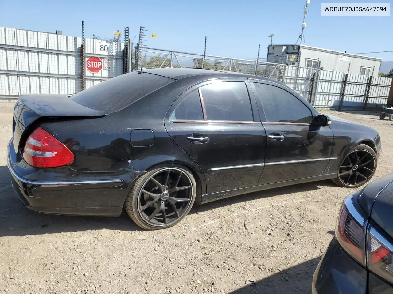 2005 Mercedes-Benz E 500 VIN: WDBUF70J05A647094 Lot: 55955715