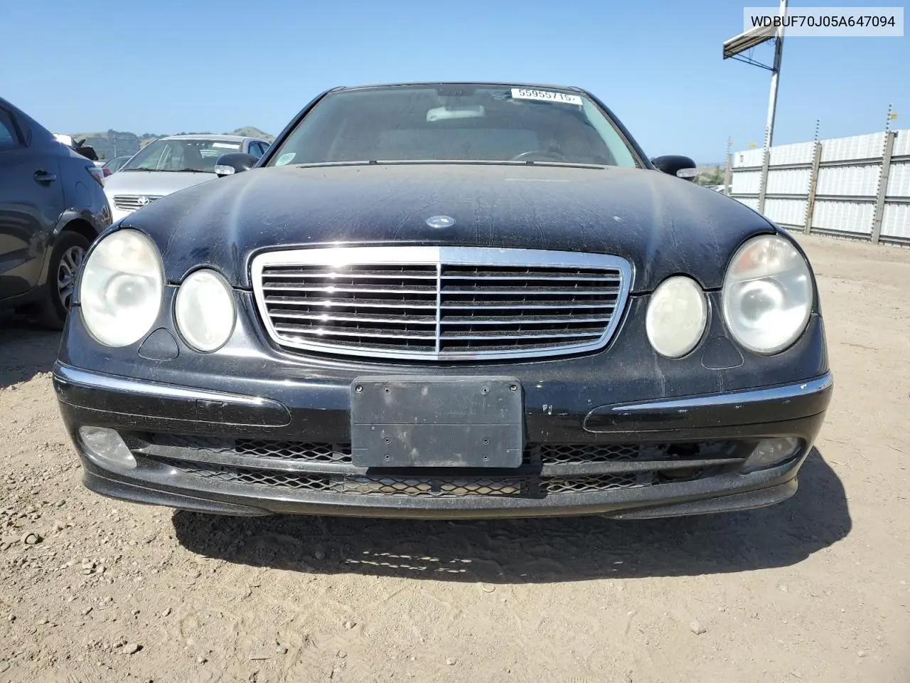 2005 Mercedes-Benz E 500 VIN: WDBUF70J05A647094 Lot: 55955715