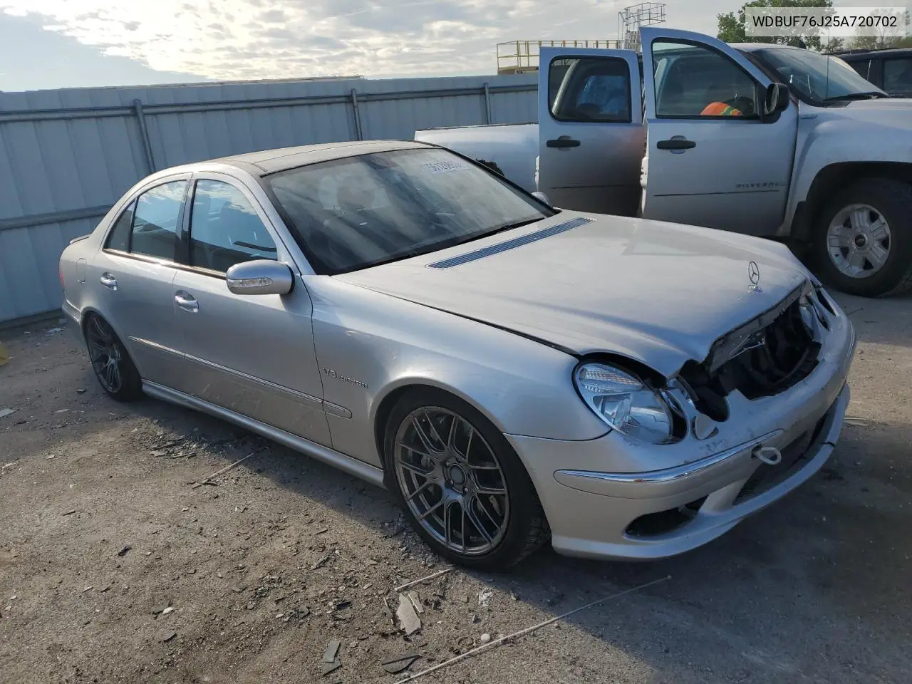 2005 Mercedes-Benz E 55 Amg VIN: WDBUF76J25A720702 Lot: 56126865