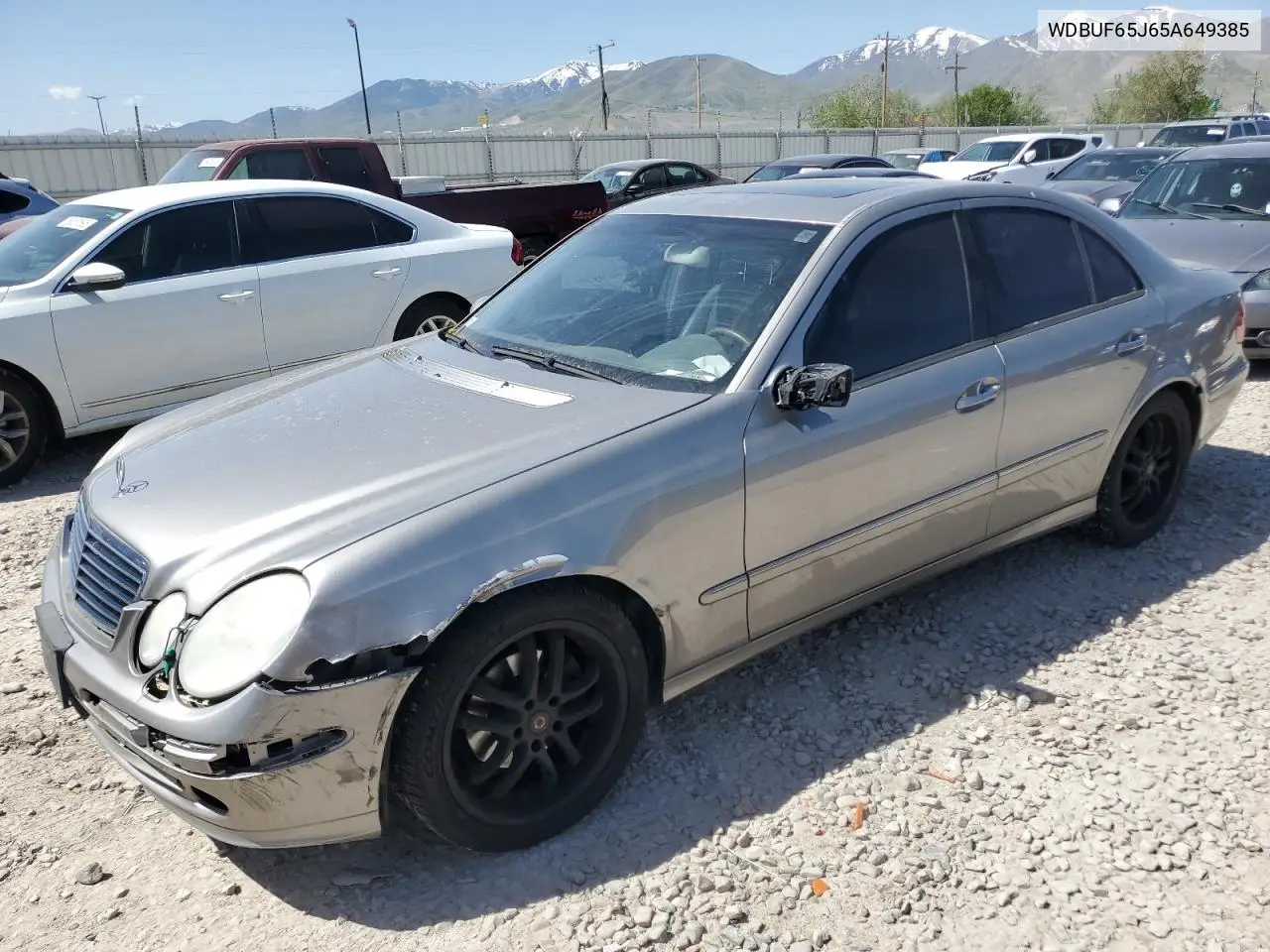 2005 Mercedes-Benz E 320 VIN: WDBUF65J65A649385 Lot: 56427365