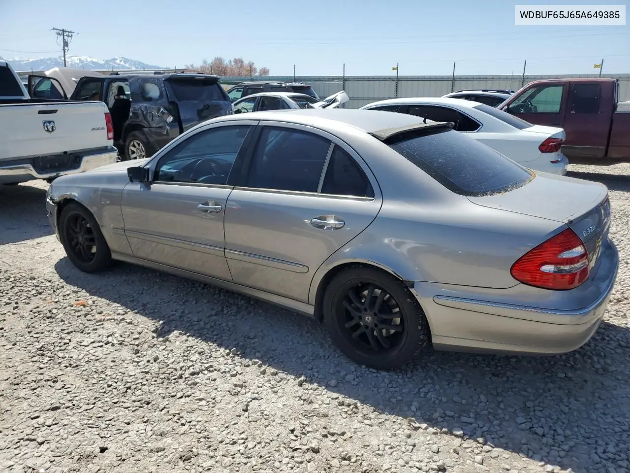 2005 Mercedes-Benz E 320 VIN: WDBUF65J65A649385 Lot: 56427365