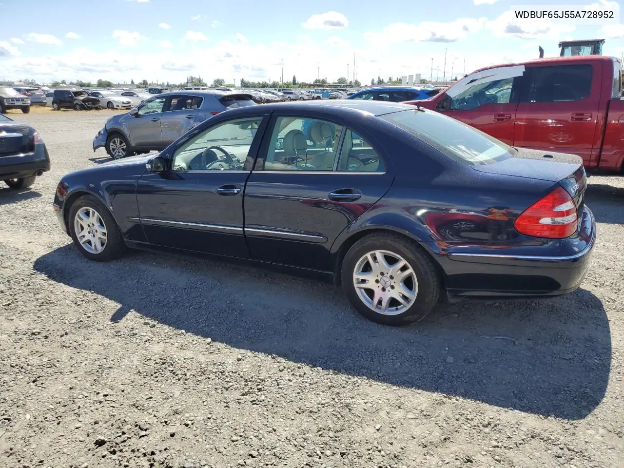 2005 Mercedes-Benz E 320 VIN: WDBUF65J55A728952 Lot: 56553565