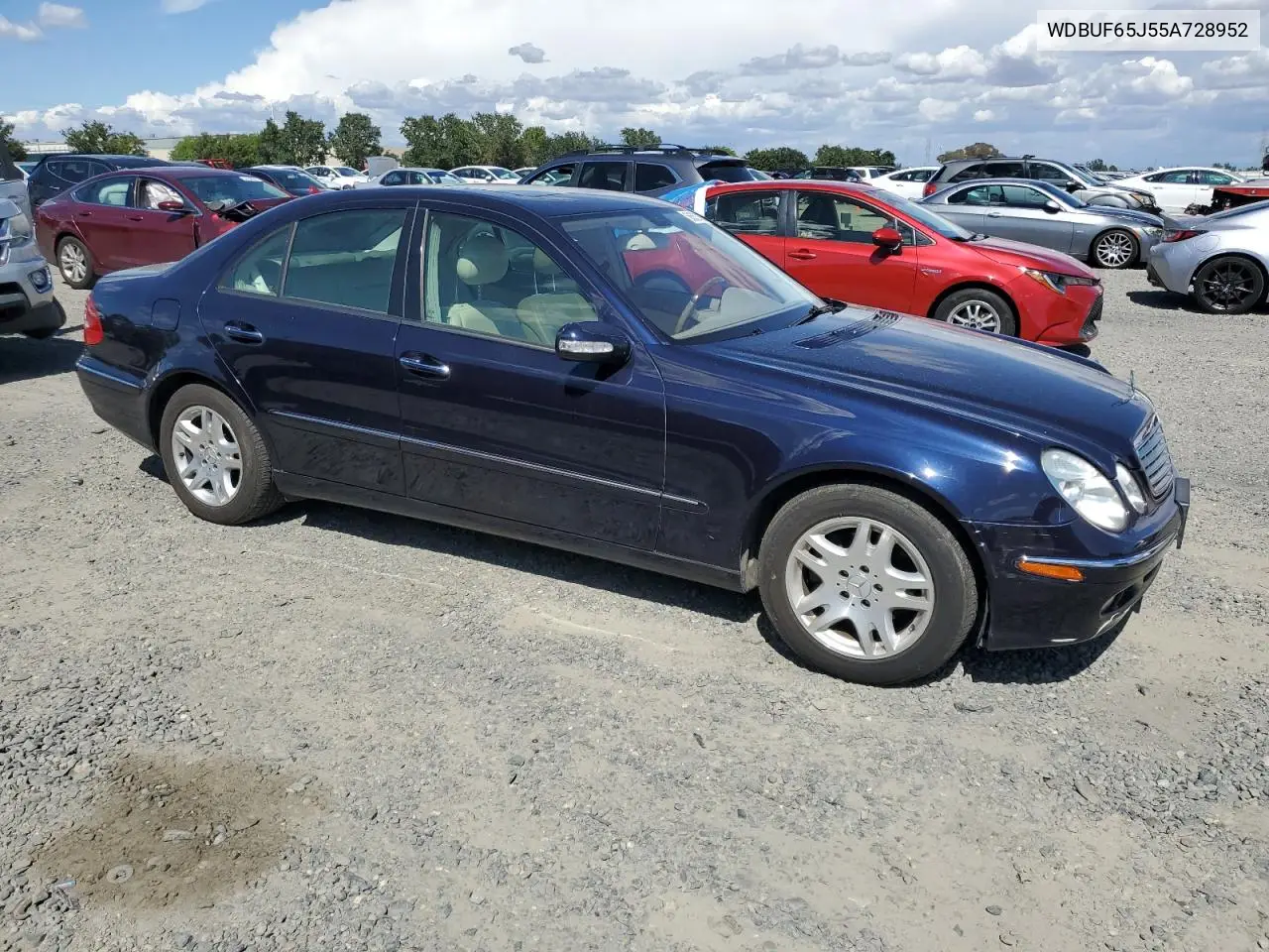 2005 Mercedes-Benz E 320 VIN: WDBUF65J55A728952 Lot: 56553565