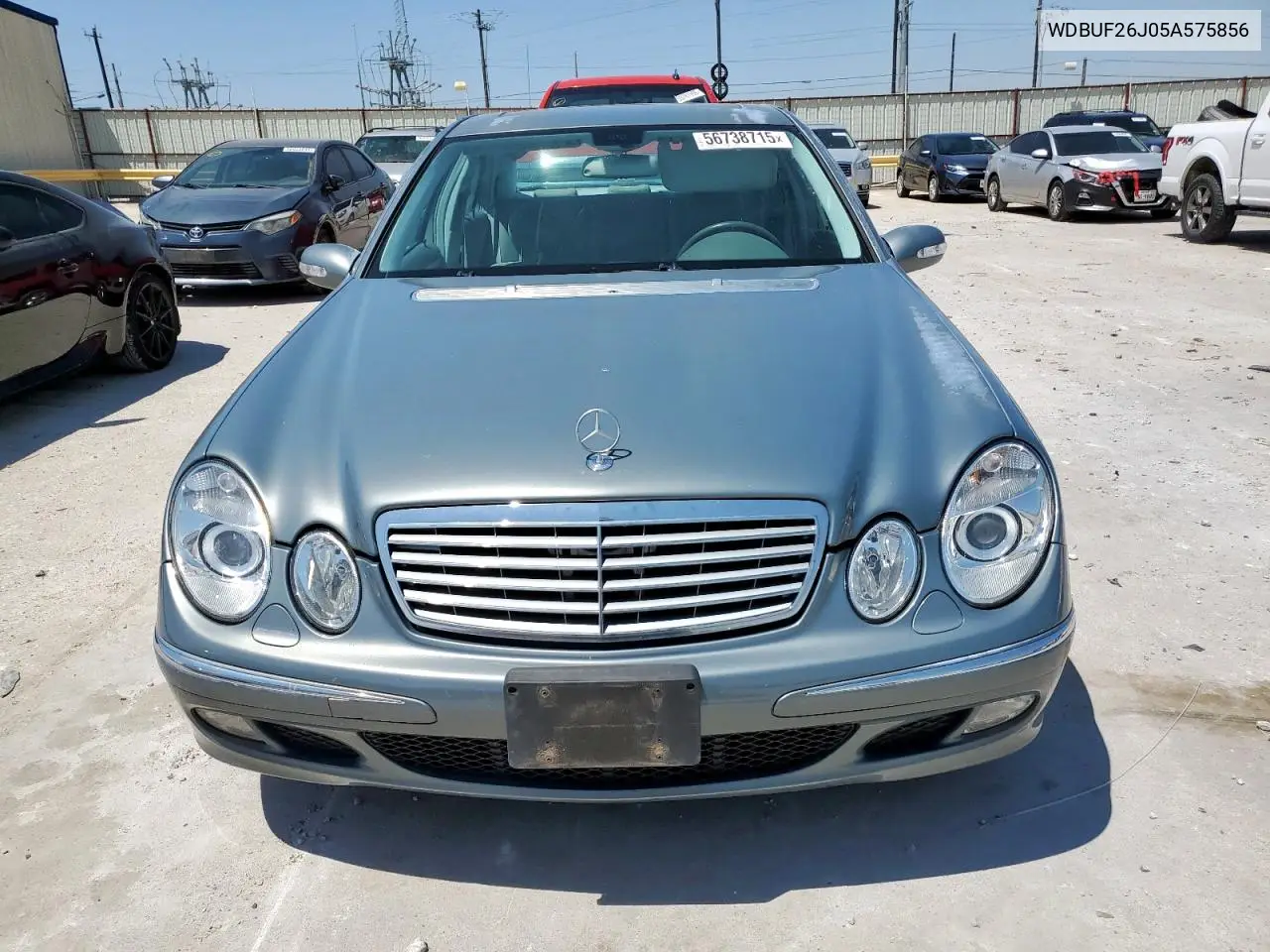 2005 Mercedes-Benz E 320 Cdi VIN: WDBUF26J05A575856 Lot: 56738715