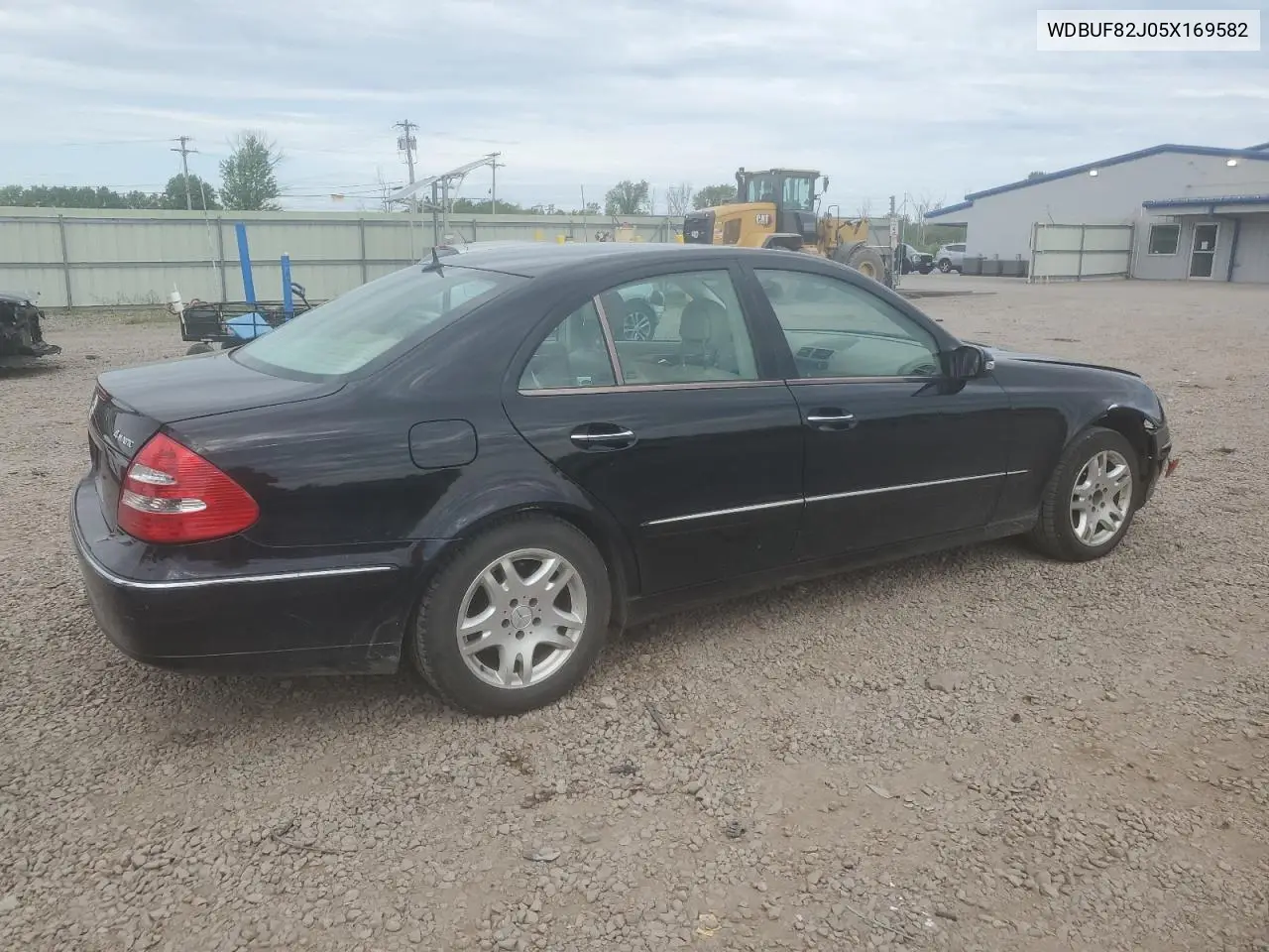 2005 Mercedes-Benz E 320 4Matic VIN: WDBUF82J05X169582 Lot: 61305025