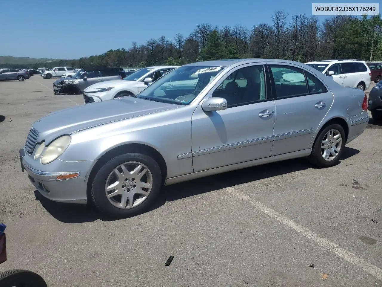 2005 Mercedes-Benz E 320 4Matic VIN: WDBUF82J35X176249 Lot: 61540465