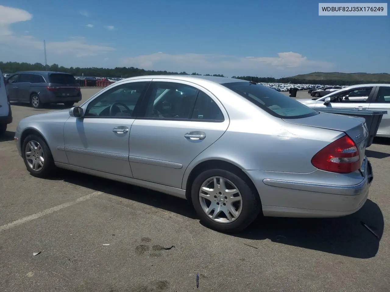 2005 Mercedes-Benz E 320 4Matic VIN: WDBUF82J35X176249 Lot: 61540465