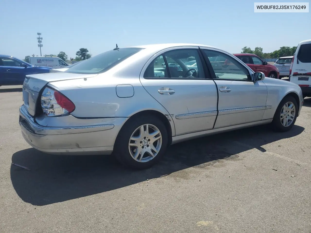 2005 Mercedes-Benz E 320 4Matic VIN: WDBUF82J35X176249 Lot: 61540465