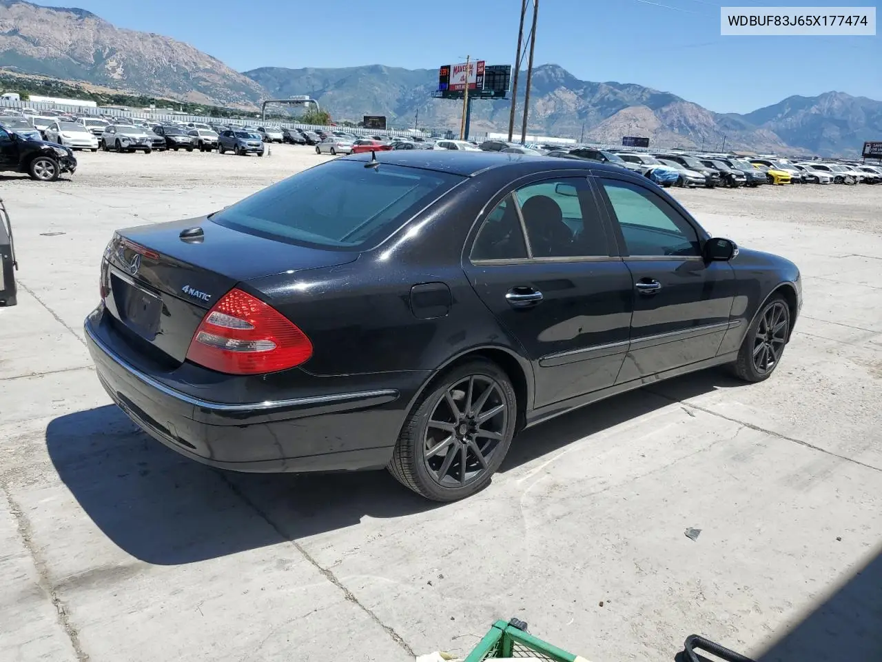2005 Mercedes-Benz E 500 4Matic VIN: WDBUF83J65X177474 Lot: 64567925