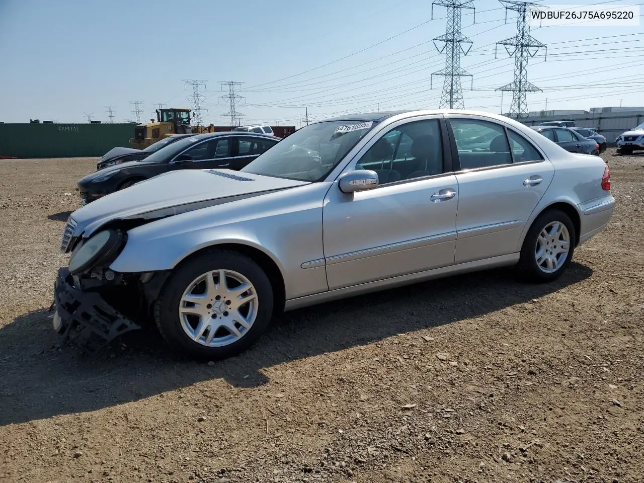 2005 Mercedes-Benz E 320 Cdi VIN: WDBUF26J75A695220 Lot: 64761595