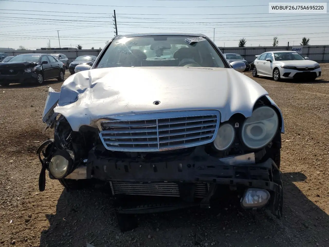 2005 Mercedes-Benz E 320 Cdi VIN: WDBUF26J75A695220 Lot: 64761595