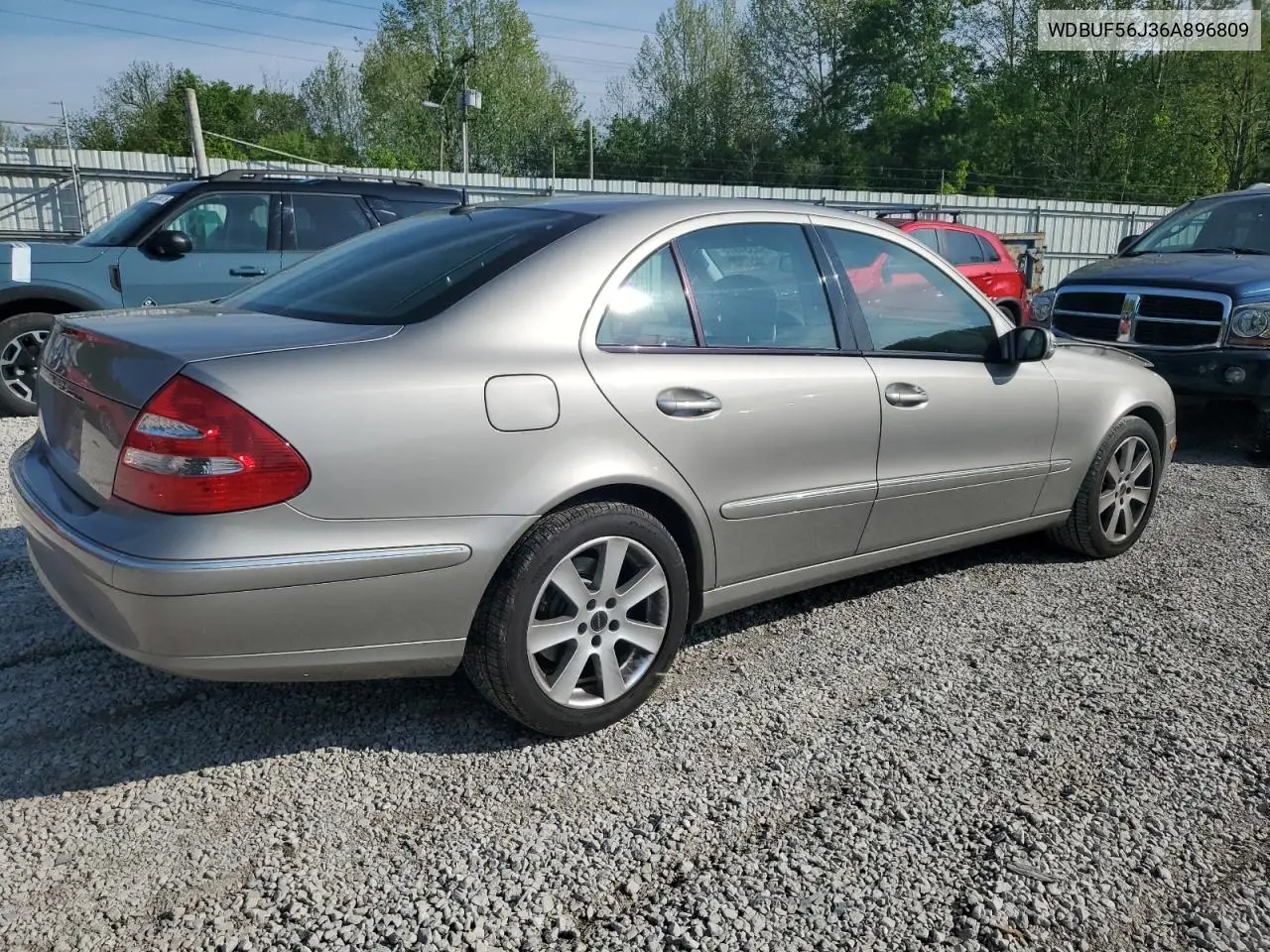 2006 Mercedes-Benz E 350 VIN: WDBUF56J36A896809 Lot: 54334975
