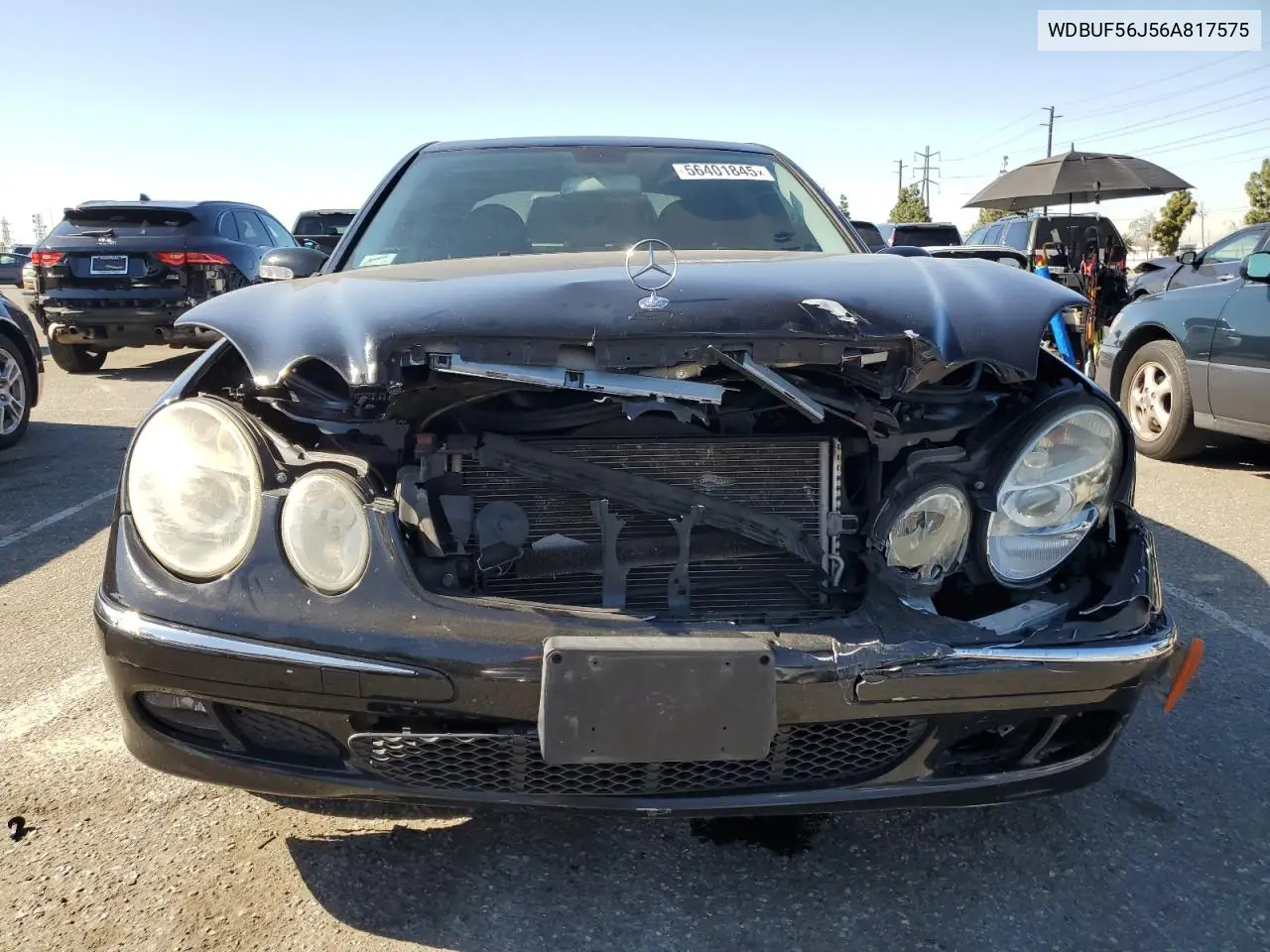 2006 Mercedes-Benz E 350 VIN: WDBUF56J56A817575 Lot: 56401845