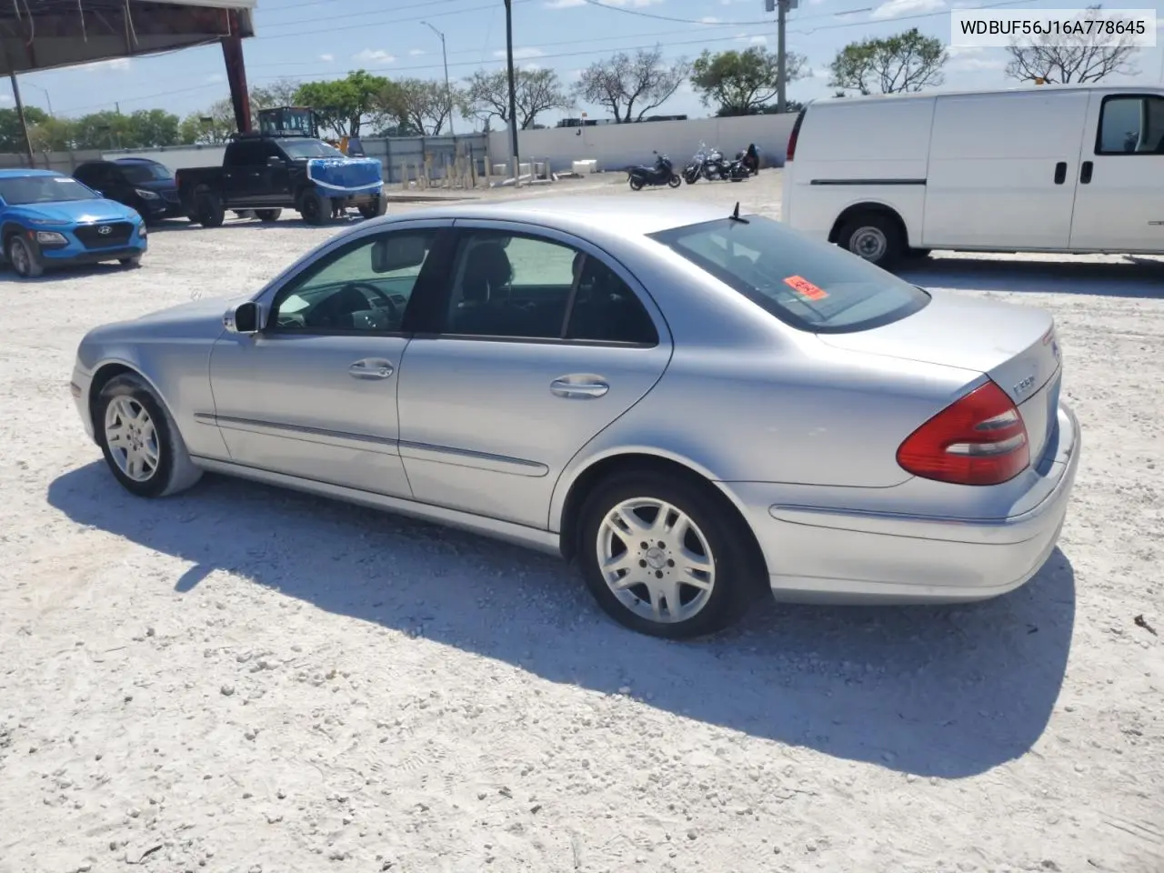 2006 Mercedes-Benz E 350 VIN: WDBUF56J16A778645 Lot: 56429975