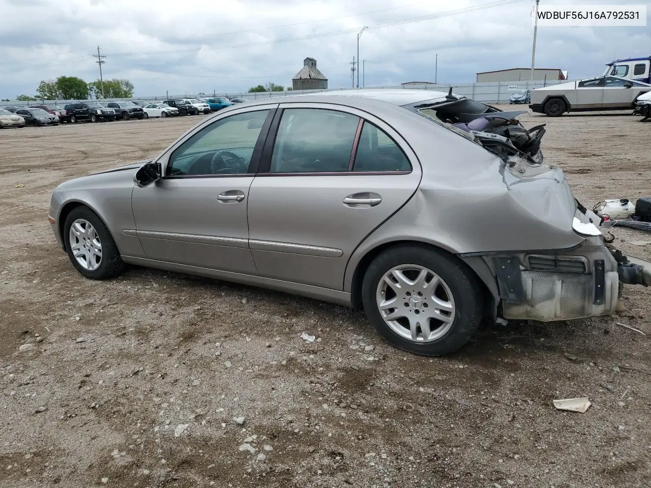 2006 Mercedes-Benz E 350 VIN: WDBUF56J16A792531 Lot: 58470895