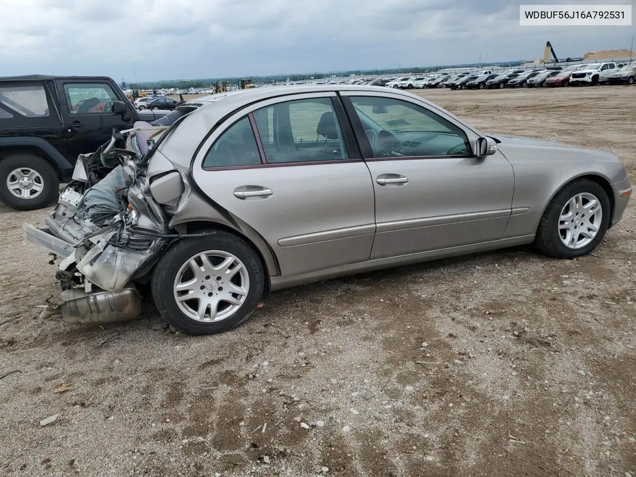 2006 Mercedes-Benz E 350 VIN: WDBUF56J16A792531 Lot: 58470895