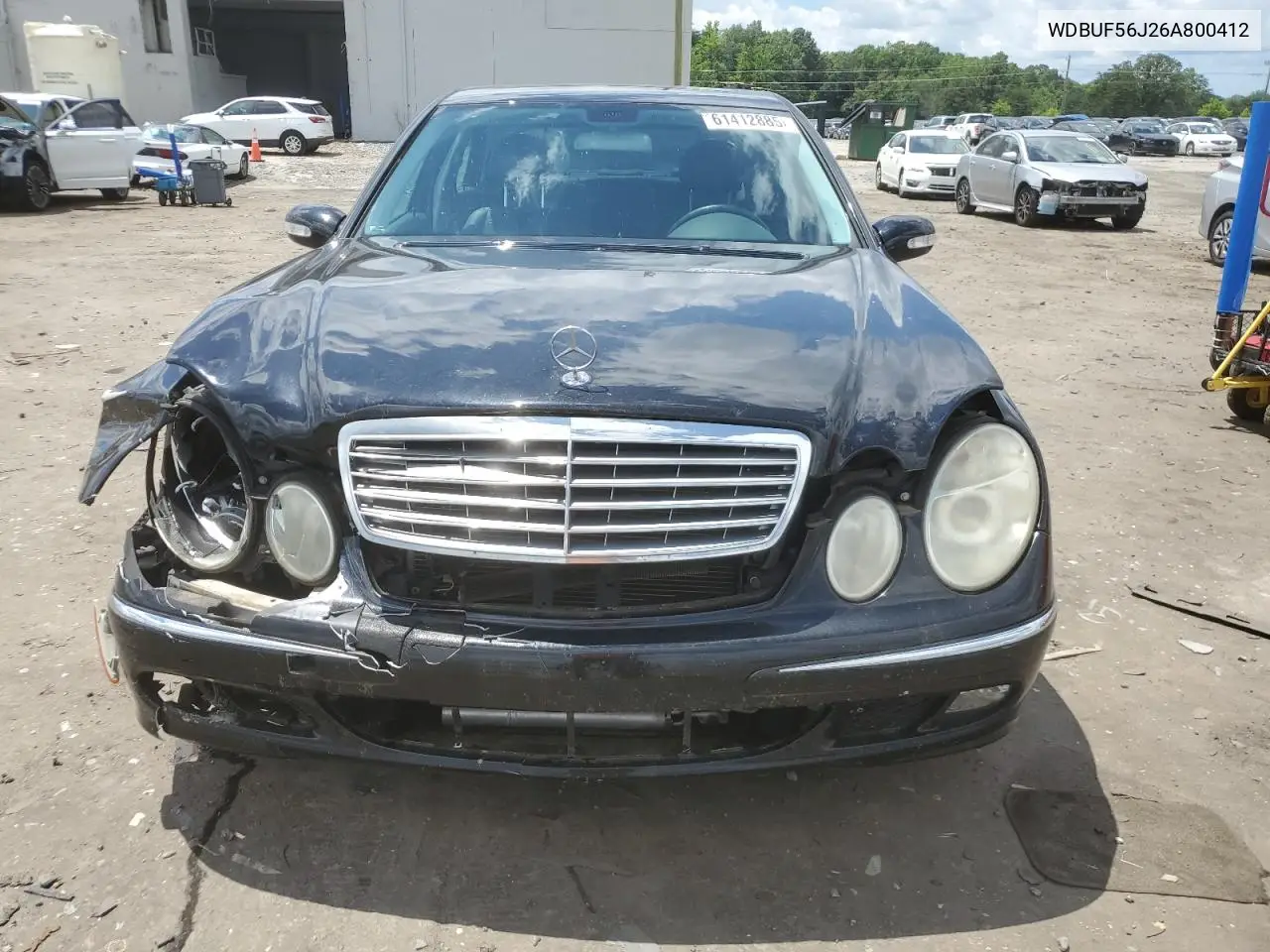 2006 Mercedes-Benz E 350 VIN: WDBUF56J26A800412 Lot: 61412885