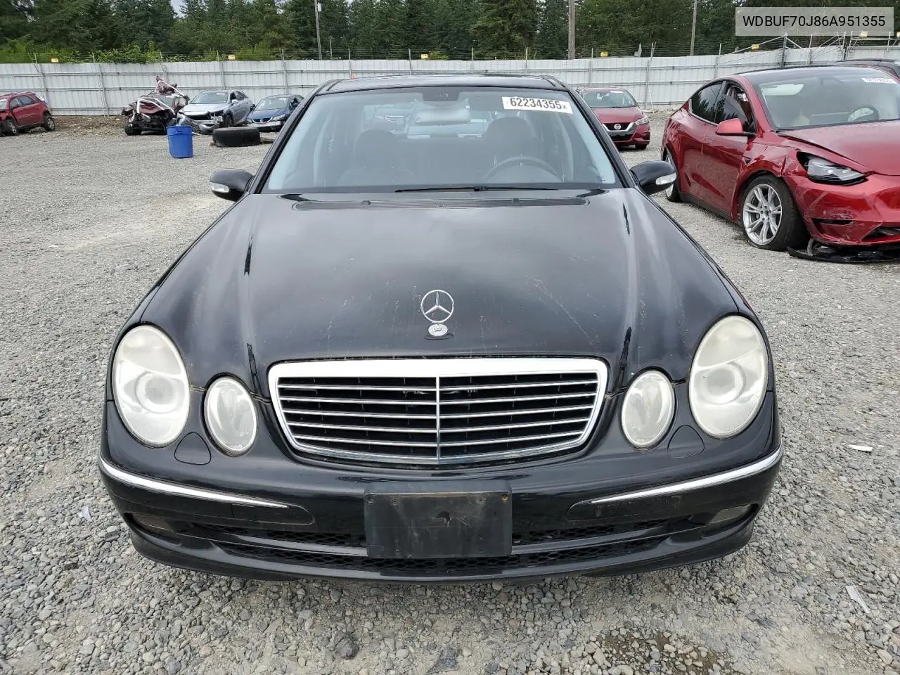 2006 Mercedes-Benz E 500 VIN: WDBUF70J86A951355 Lot: 62234355