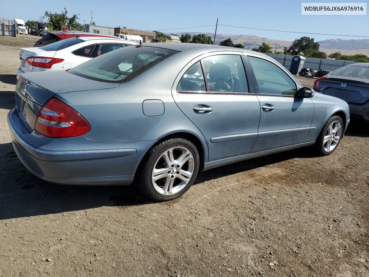 2006 Mercedes-Benz E 350 VIN: WDBUF56JX6A976916 Lot: 62560415
