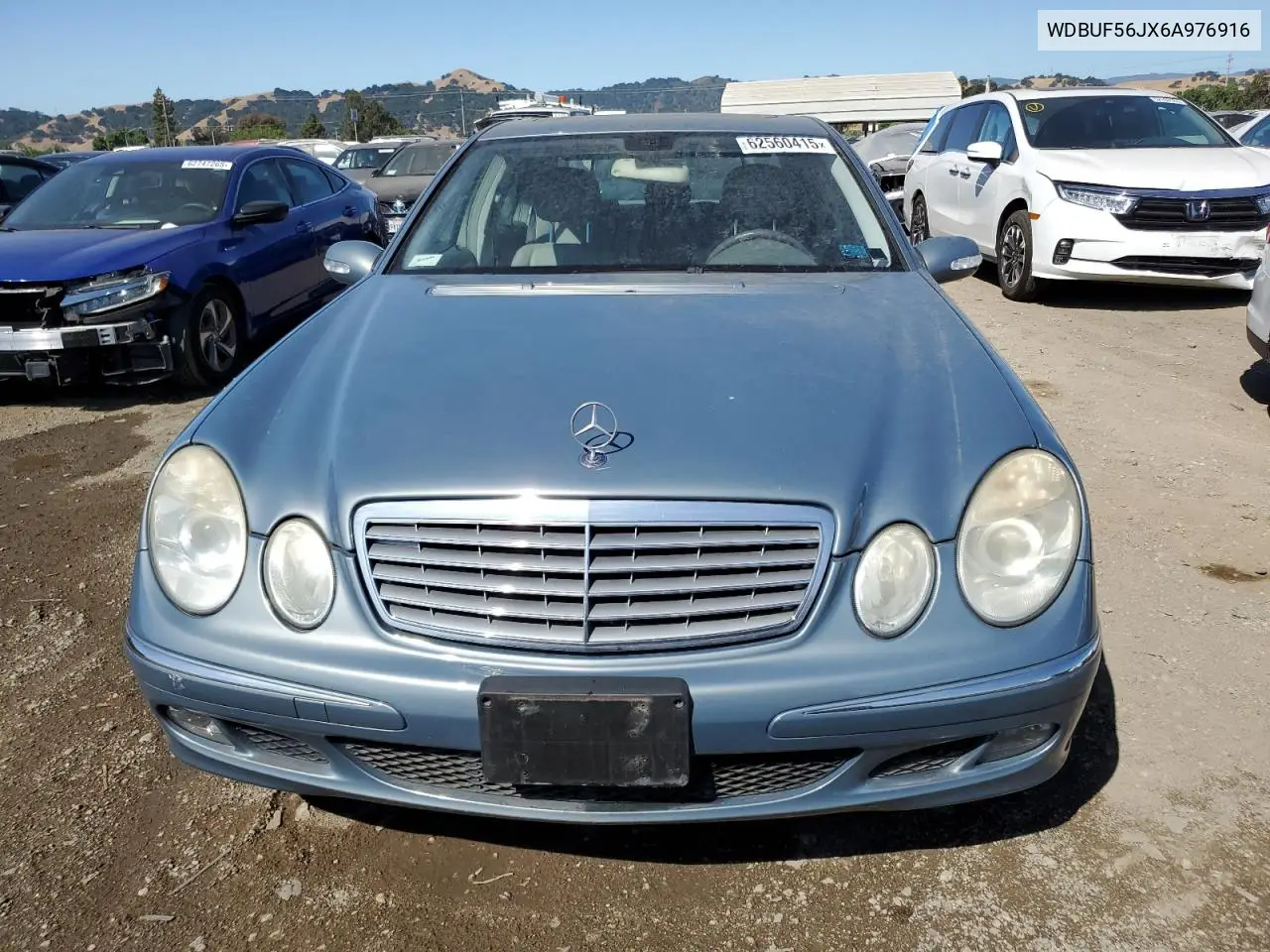 2006 Mercedes-Benz E 350 VIN: WDBUF56JX6A976916 Lot: 62560415