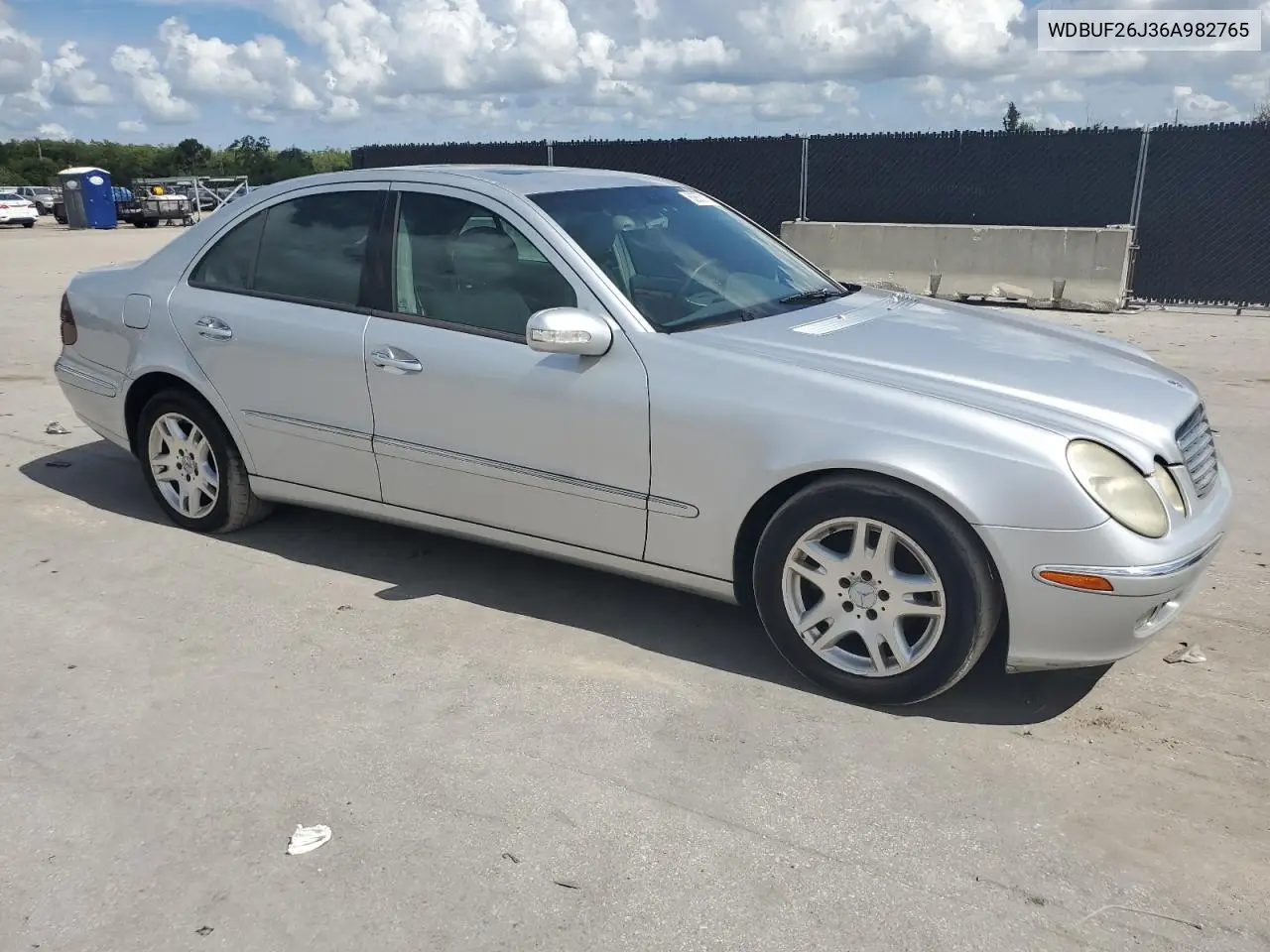 2006 Mercedes-Benz E 320 Cdi VIN: WDBUF26J36A982765 Lot: 62662175