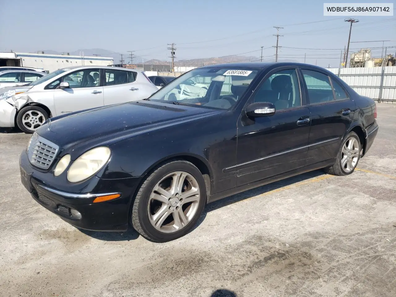 2006 Mercedes-Benz E 350 VIN: WDBUF56J86A907142 Lot: 63681885