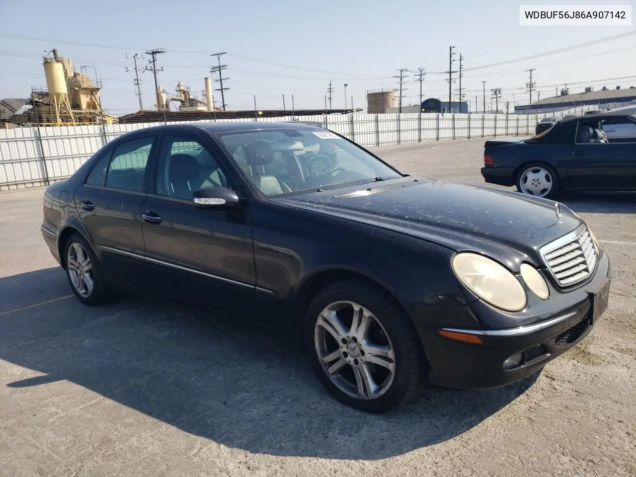 2006 Mercedes-Benz E 350 VIN: WDBUF56J86A907142 Lot: 63681885