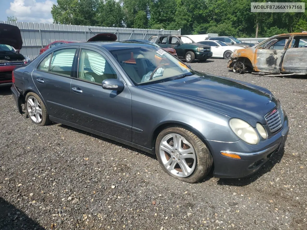 2006 Mercedes-Benz E 350 4Matic VIN: WDBUF87J66X197168 Lot: 63917405