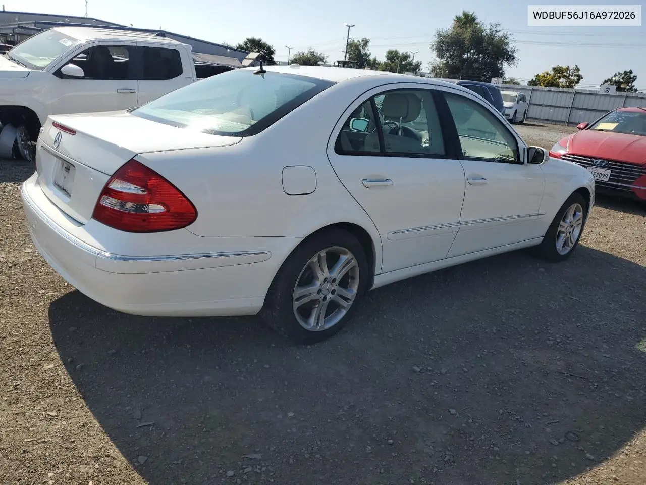2006 Mercedes-Benz E 350 VIN: WDBUF56J16A972026 Lot: 64060805