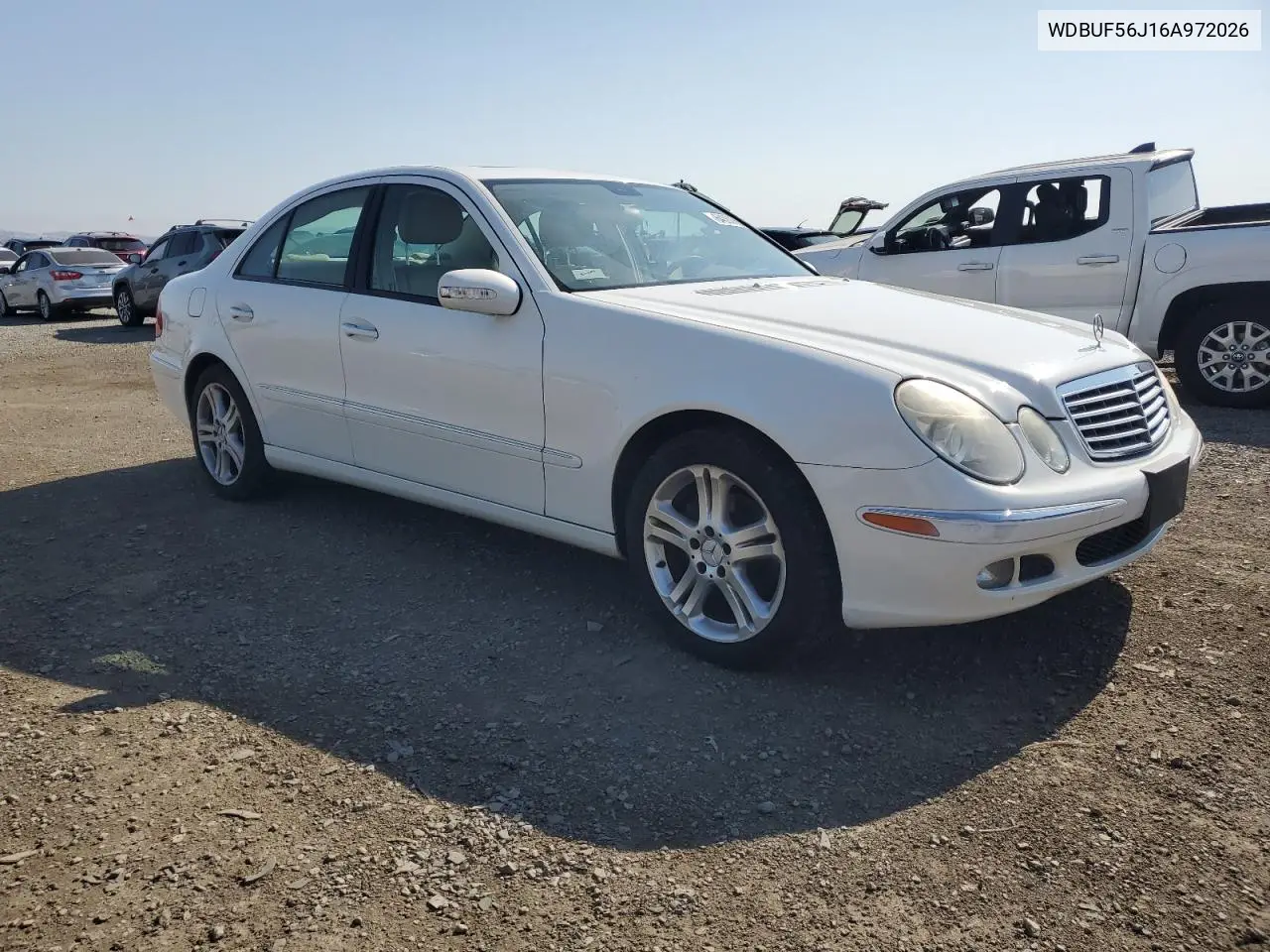 2006 Mercedes-Benz E 350 VIN: WDBUF56J16A972026 Lot: 64060805