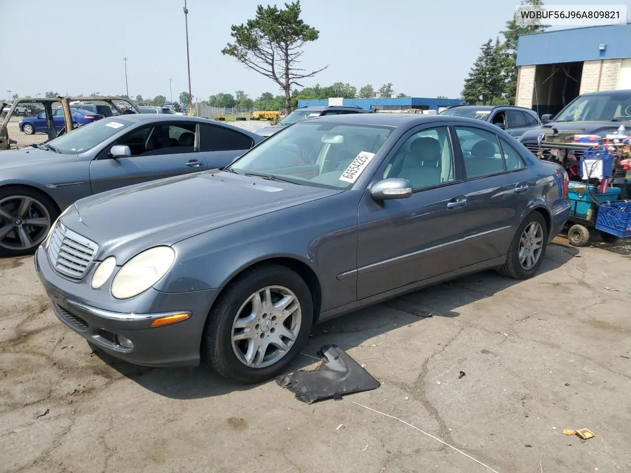 2006 Mercedes-Benz E 350 VIN: WDBUF56J96A809821 Lot: 64554225
