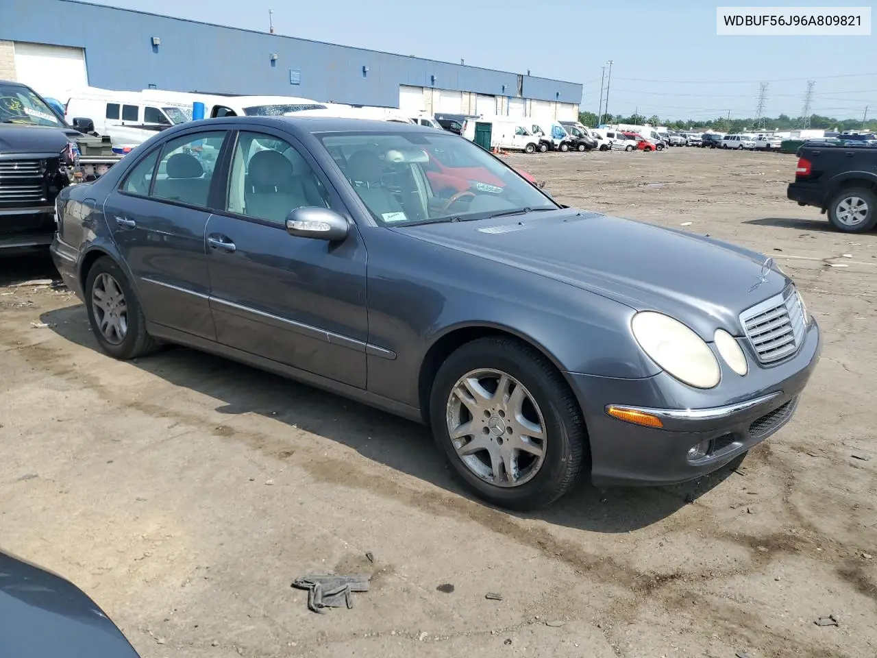 2006 Mercedes-Benz E 350 VIN: WDBUF56J96A809821 Lot: 64554225