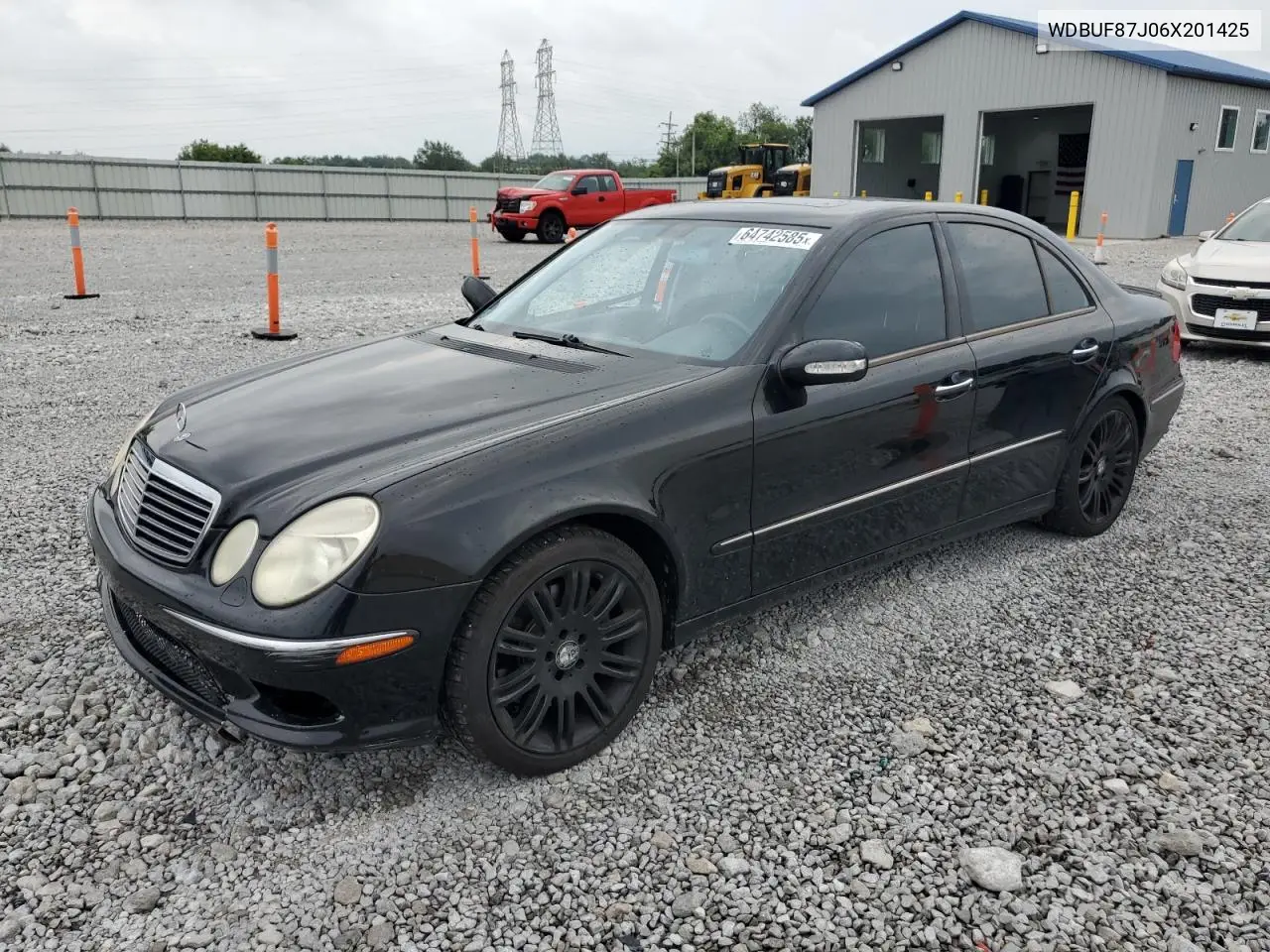 2006 Mercedes-Benz E 350 4Matic VIN: WDBUF87J06X201425 Lot: 64742585