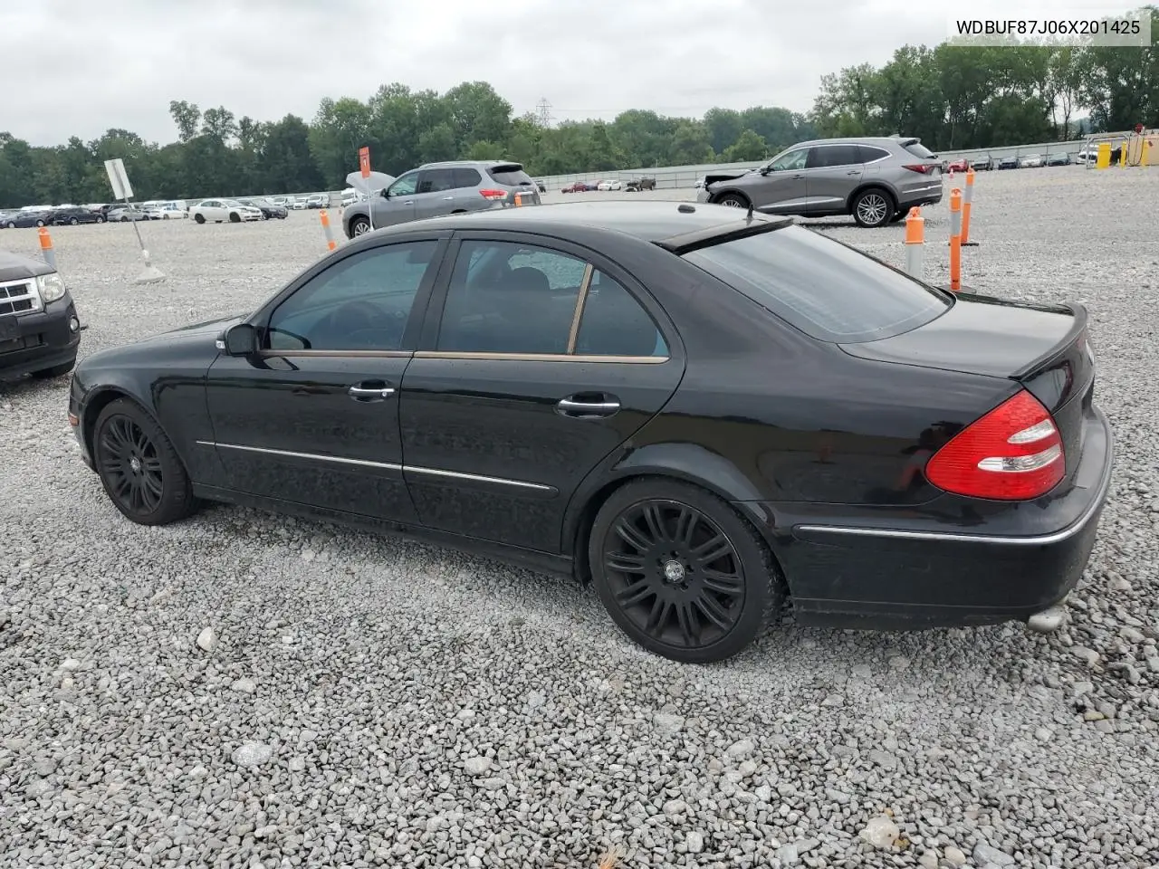 2006 Mercedes-Benz E 350 4Matic VIN: WDBUF87J06X201425 Lot: 64742585